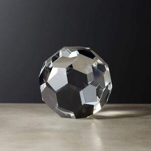 Crystal sphere paperweight